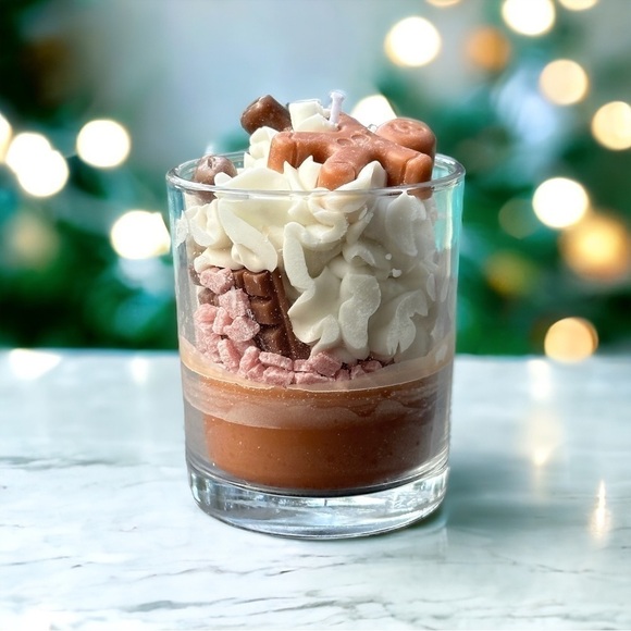 ⚠️SALE Candle // Handmade Gingerbread Man Soy Wax Candle SEND OFFERS🥳 - Picture 3 of 5